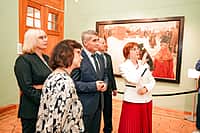 В Чувашии вновь гостят шедевры из коллекции Третьяковки.